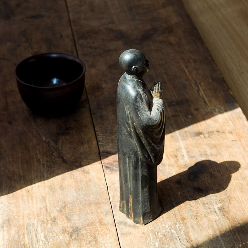 仏像 置物 オブジェ 仏教 精密彫刻 一刀彫り 風水 崇拝 彫刻
