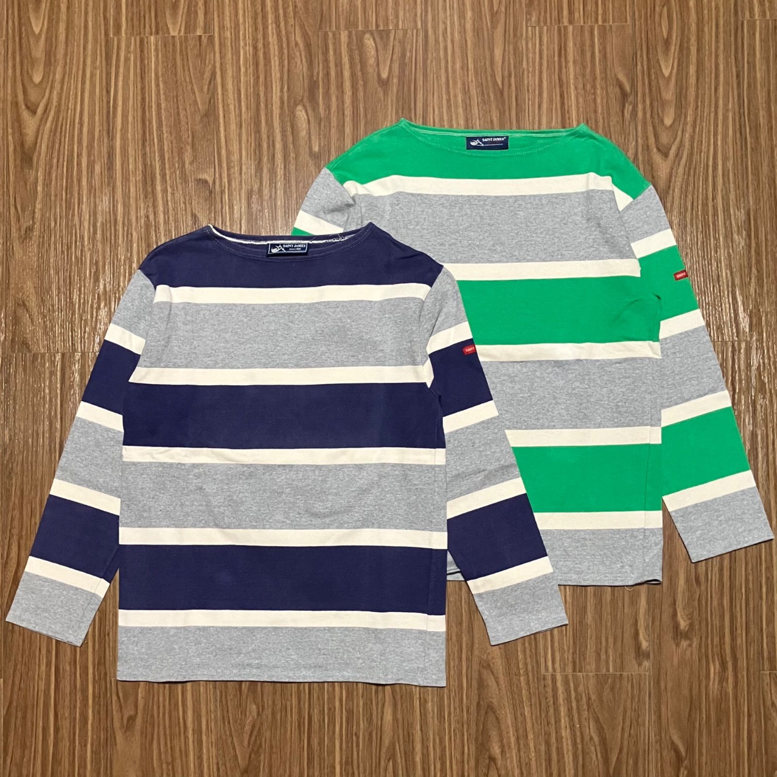 SAINT JAMES ワイドボーダー バスクシャツ まとめ売り YUKI 赤タグ 