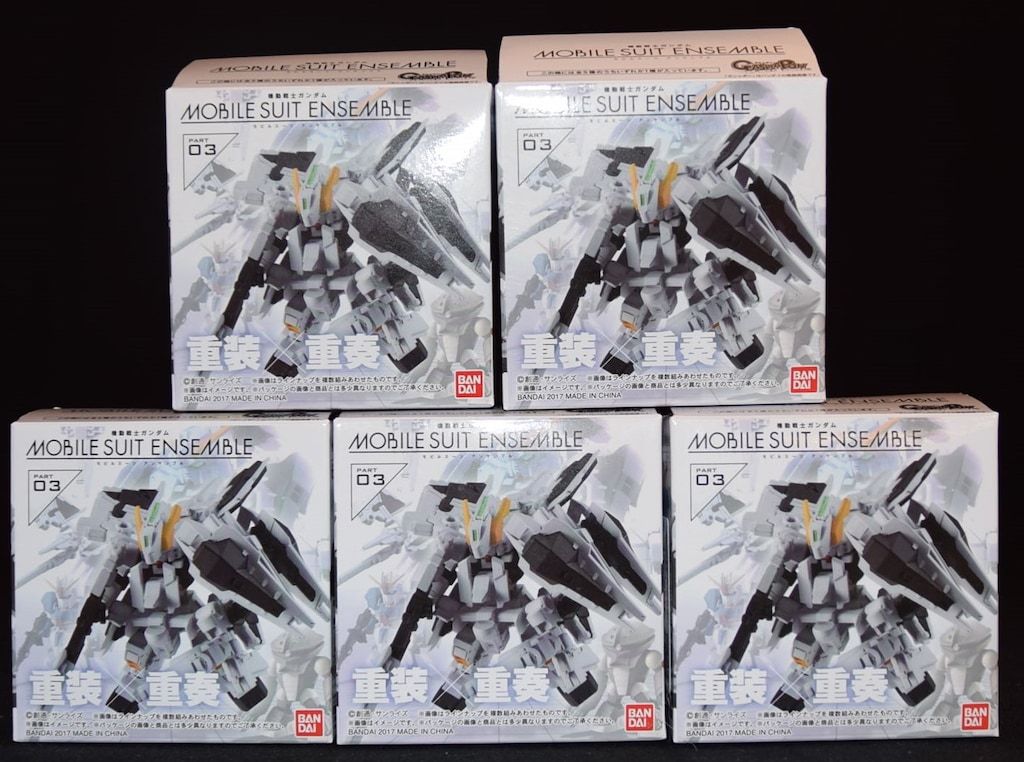 バンダイ MOBILE SUIT ENSEMBLE 03 全5種セット(箱版) 013-017
