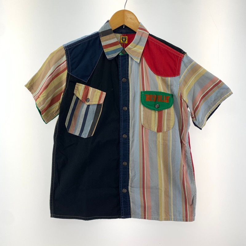 【品】 HUMAN MADE ヒューマンメイド PIERROT SHIRT ピエロ シャツ 半袖 サイズ：S カラー：マルチ メンズ 【142-240124-ak-15-fuz】