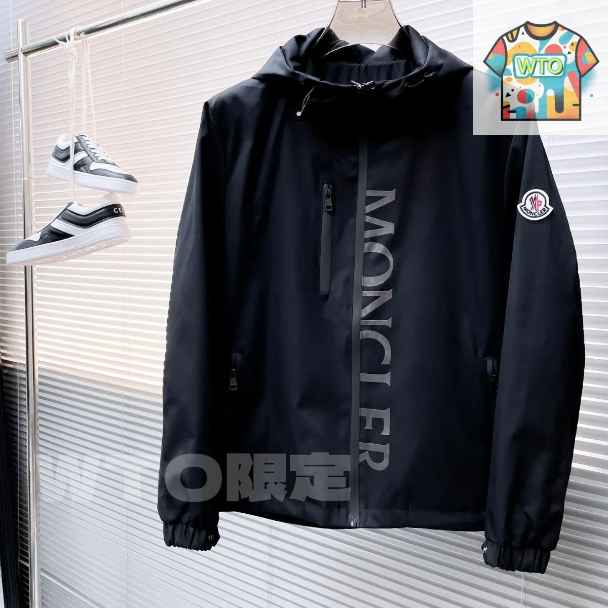 新品】MONCLER （モンクレール） ナイロンジャケット ブラック