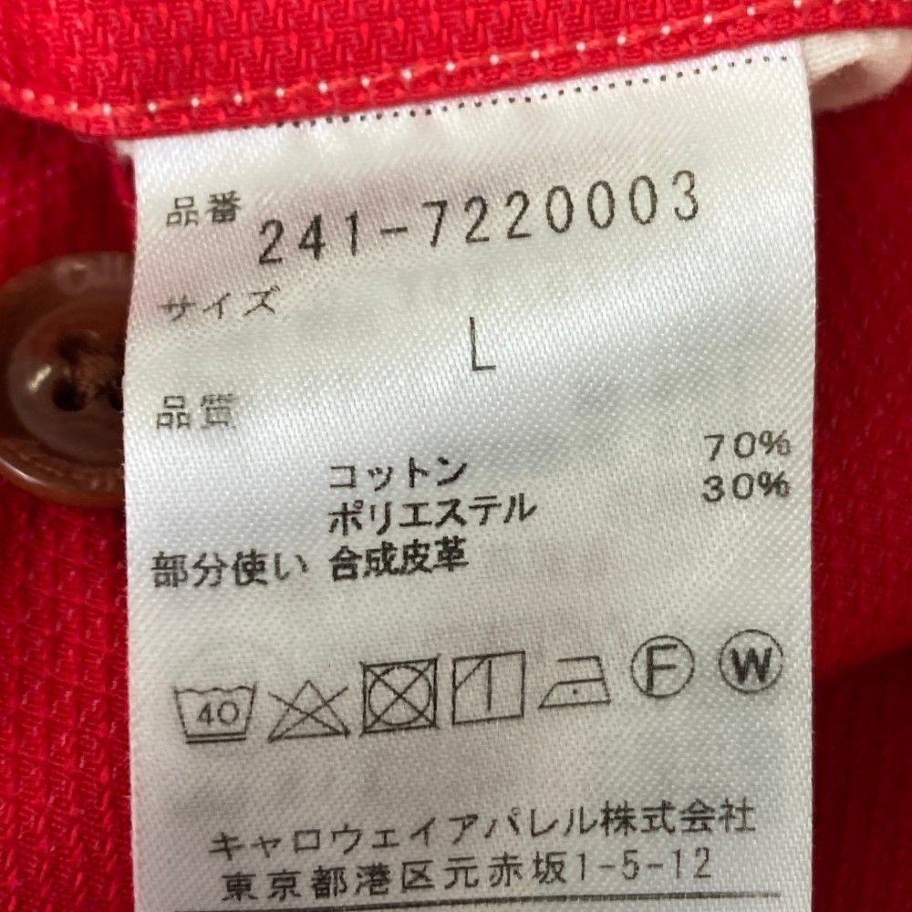 サイズ：L CALLAWAY キャロウェイ レッドレーベル ロングパンツ