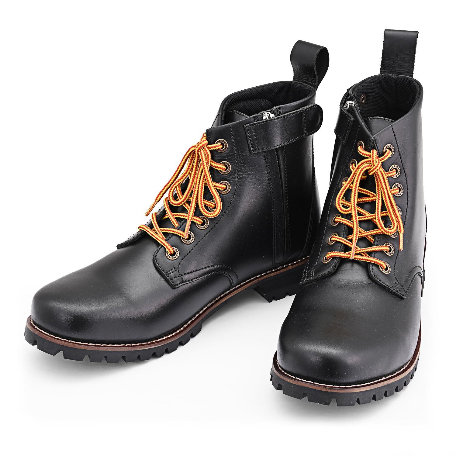 Style メンズ_Color ブラック_Size 26.5 cm デイトナ Daytona バイク用 ショートブーツ 26.5cm メンズ 本革 牛革 シフトパッド内蔵 サイドジップ HBS-003 ブラック 96966