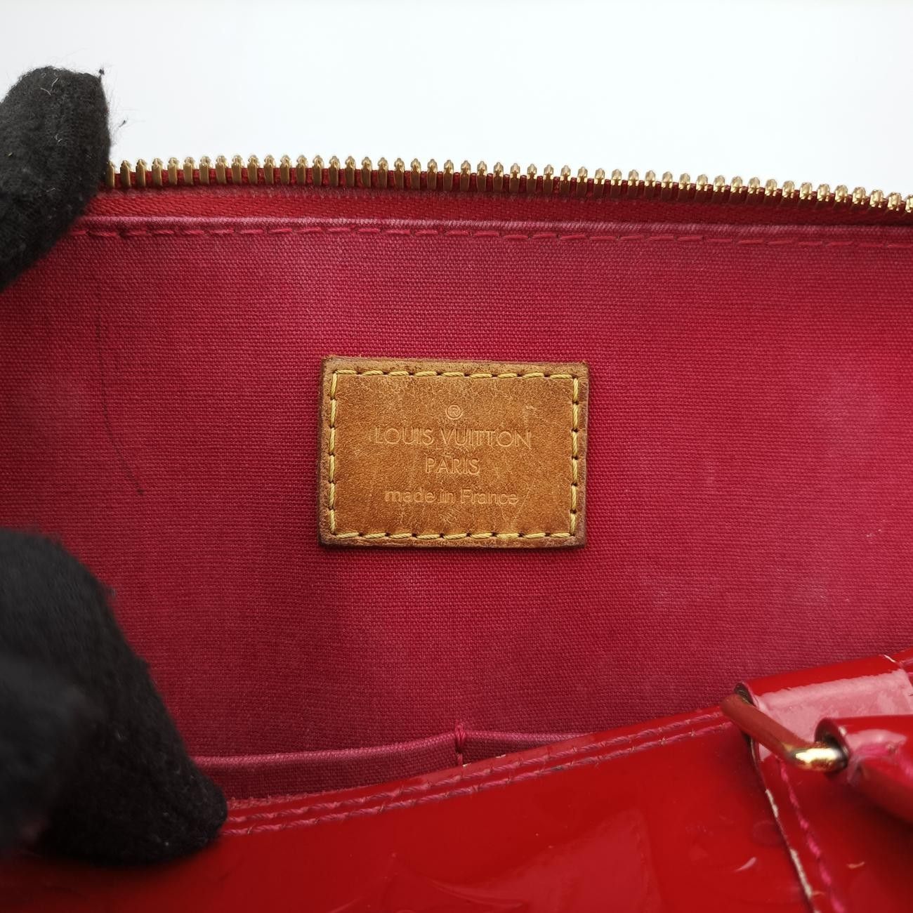 VuittonアルマPMポムダムールヴェルニM90096FL1163