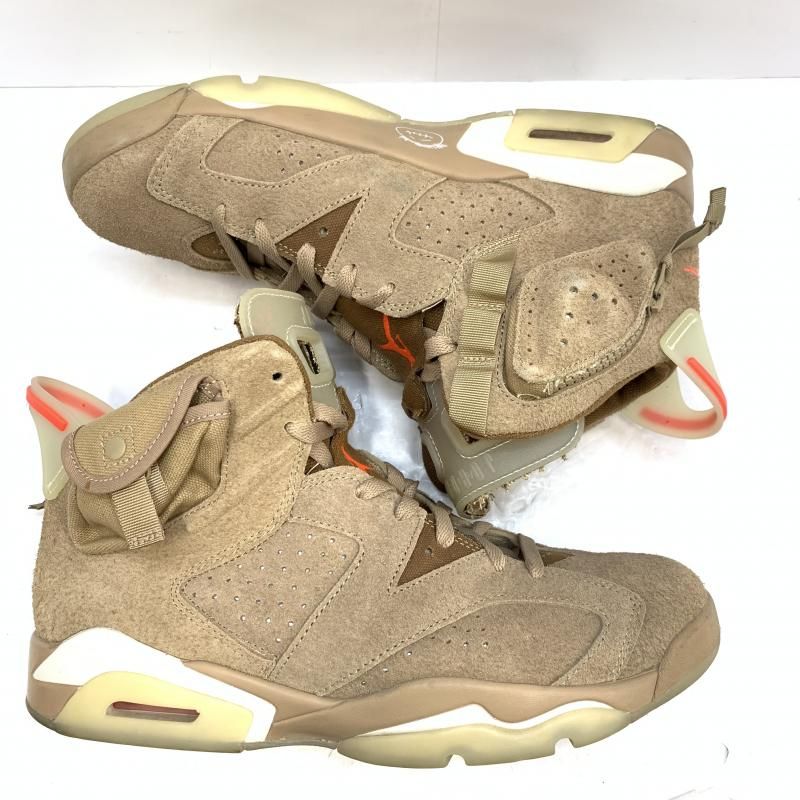 中古】Travis Scott×NIKE AIR JORDAN 6 RETRO