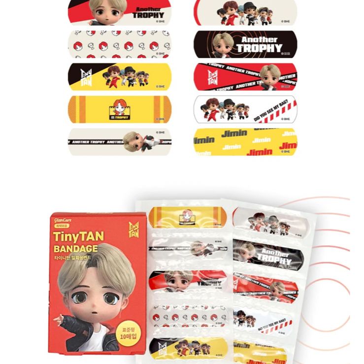 公式 TinyTAN グッズ9種11点セット BTS V テテ 未使用 TinyTAN ぽわぽわ ぬいぐるみ ～Boy With Luv～ “RM&Jin&SUGA&j