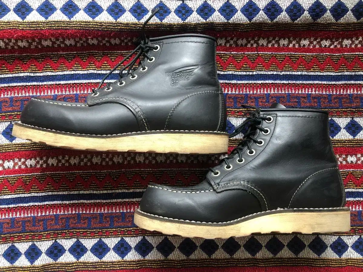 RED WING レッドウィング モックトゥ 黒 230
