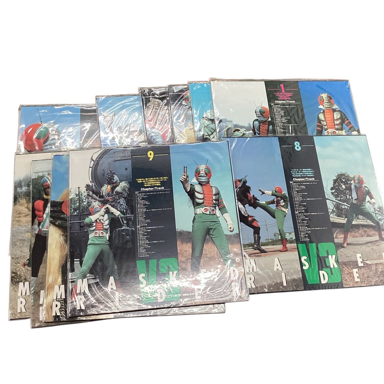 仮面ライダーV3 レーザーディスクBOX 仮面ライダーV3レーザーディスクBOX】+オマケ - メルカリ