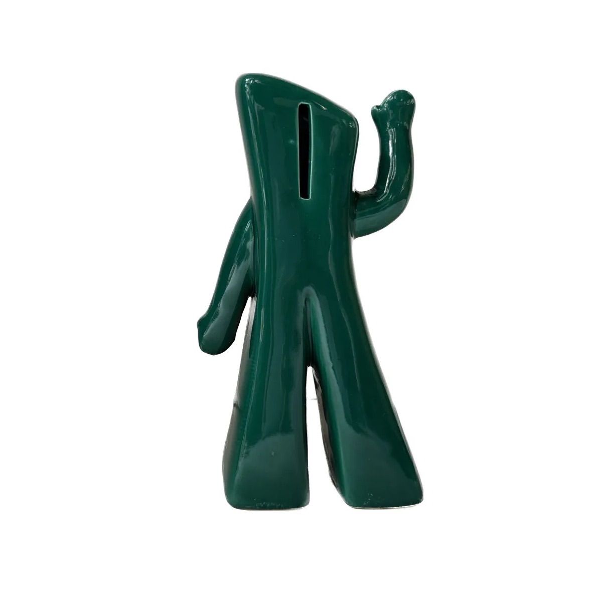ヴィンテージ ガンビー GUMBY 陶器 貯金箱 コインバンク - メルカリ