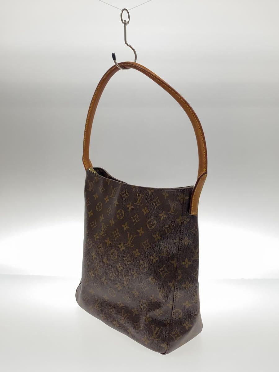 LOUIS VUITTON ルーピングGM_モノグラム・キャンバス_BRW PVC ブラウン M51145 - メルカリ