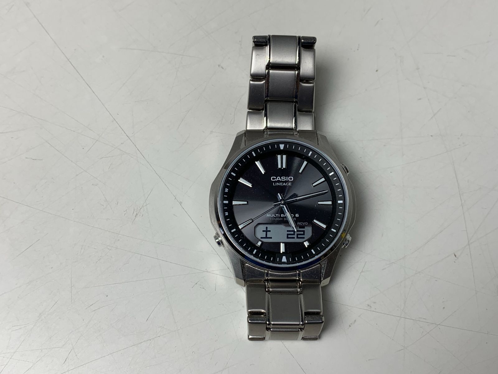 カシオ　リニエージ　LCW-M100TS　5161　タフソーラー　腕時計
