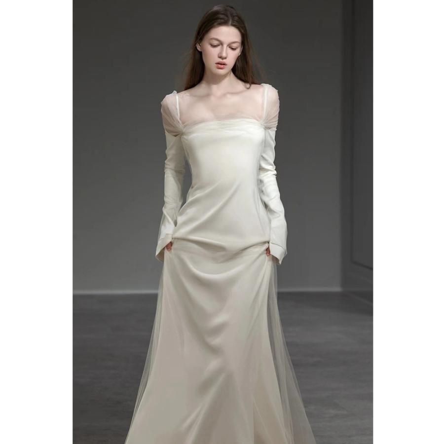 【n.】ウェディングドレス スレンダー 長袖 オフショル wd1646.jpg