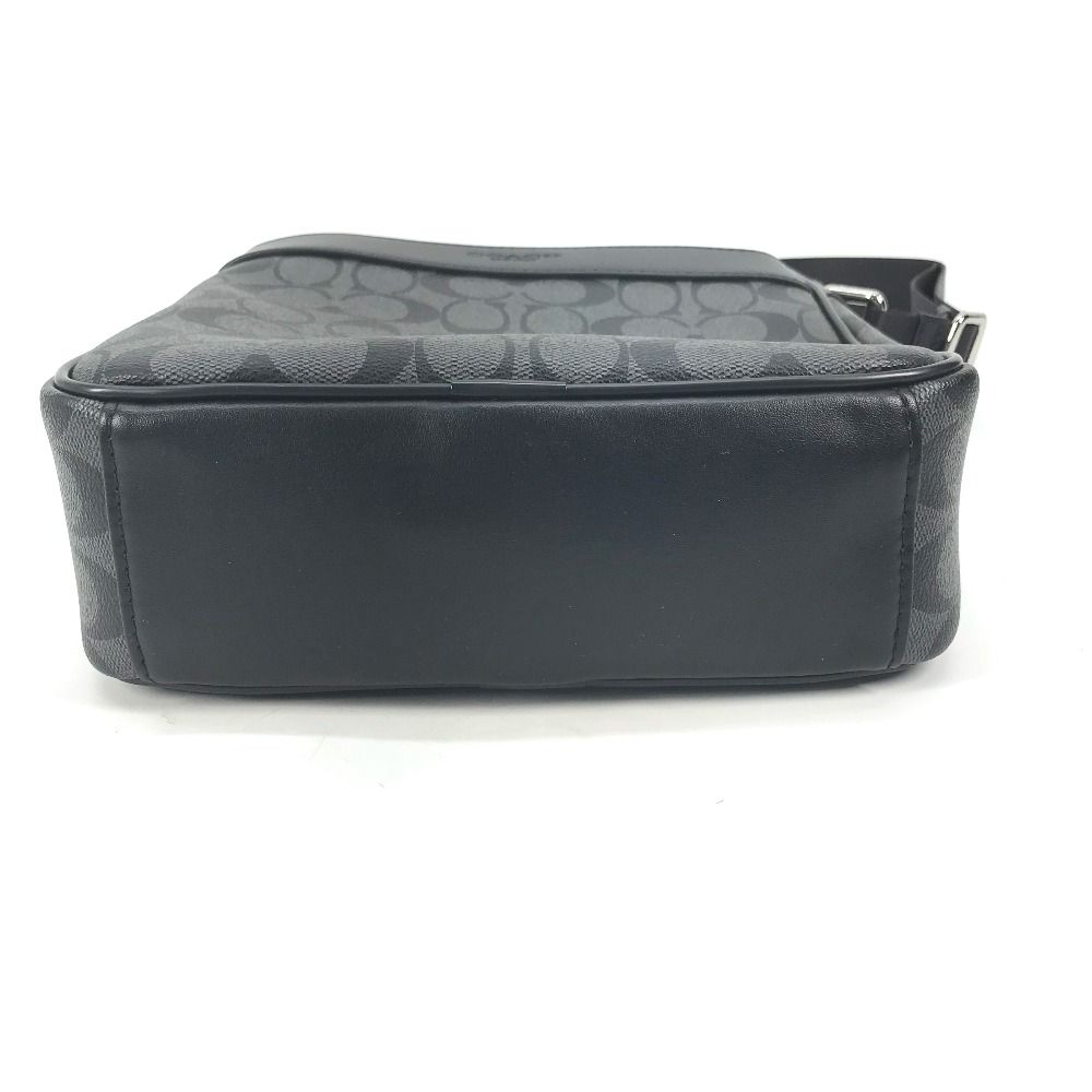 良品 COACH ショルダーバッグ シグネチャー レザー PVC F54788 COACH(コーチ) / ショルダーバッグ/シグネチャー/PVC/GRY/F54788