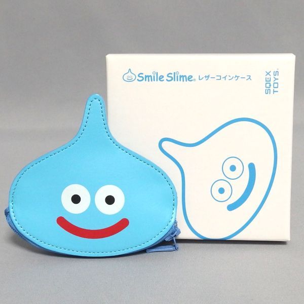 SQUARE ENIX Smile Slime レザー コインケース スマイル