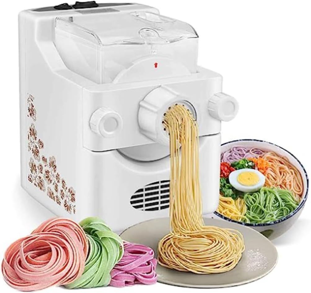 製麺機 自動製麺機 パスタマシン うどん製麺機 9種類の麺先付き 3分 500ｇ大容量 麺団子|生地|餃子の皮|そば|うどん|生パスタ|野菜卵麺など多種製麺 家庭用