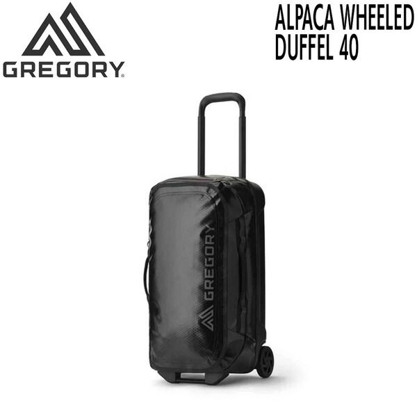 グレゴリー GREGORY アルパカウィールダッフル40 オブシディアンブラック 鞄 バッグ トラベル スーツケース