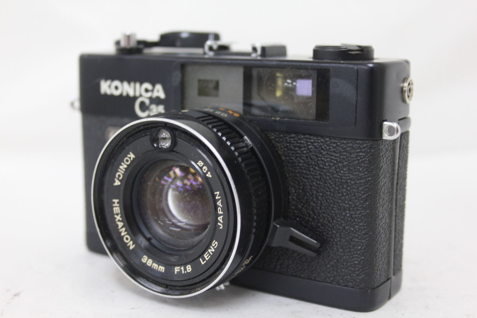 返品保証 コニカ Konica C35 FD Hexanon 38mm F1.8 カメラ e207