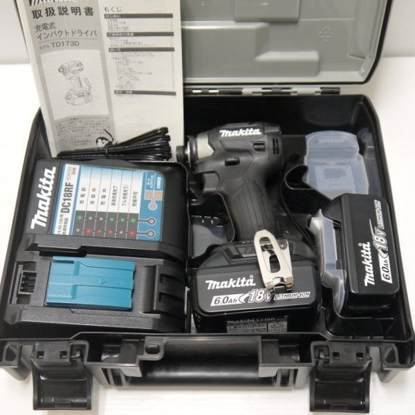 マキタ makita 充電式インパクトドライバ TD173DRGXB ブラック マキタ makita 充電式インパクトドライバ TD173DRGXB ブラック