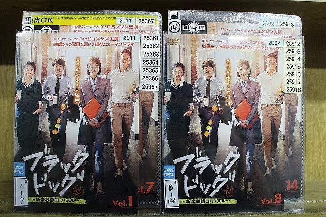 DVD ブラックドッグ 新米教師コ・ハヌル 全14巻 ソ・ヒョンジン ラ