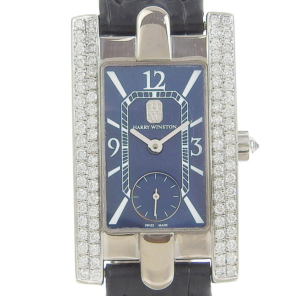 HARRY WINSTON】ハリーウィンストン アヴェニュー 310LQW K18ホワイト 