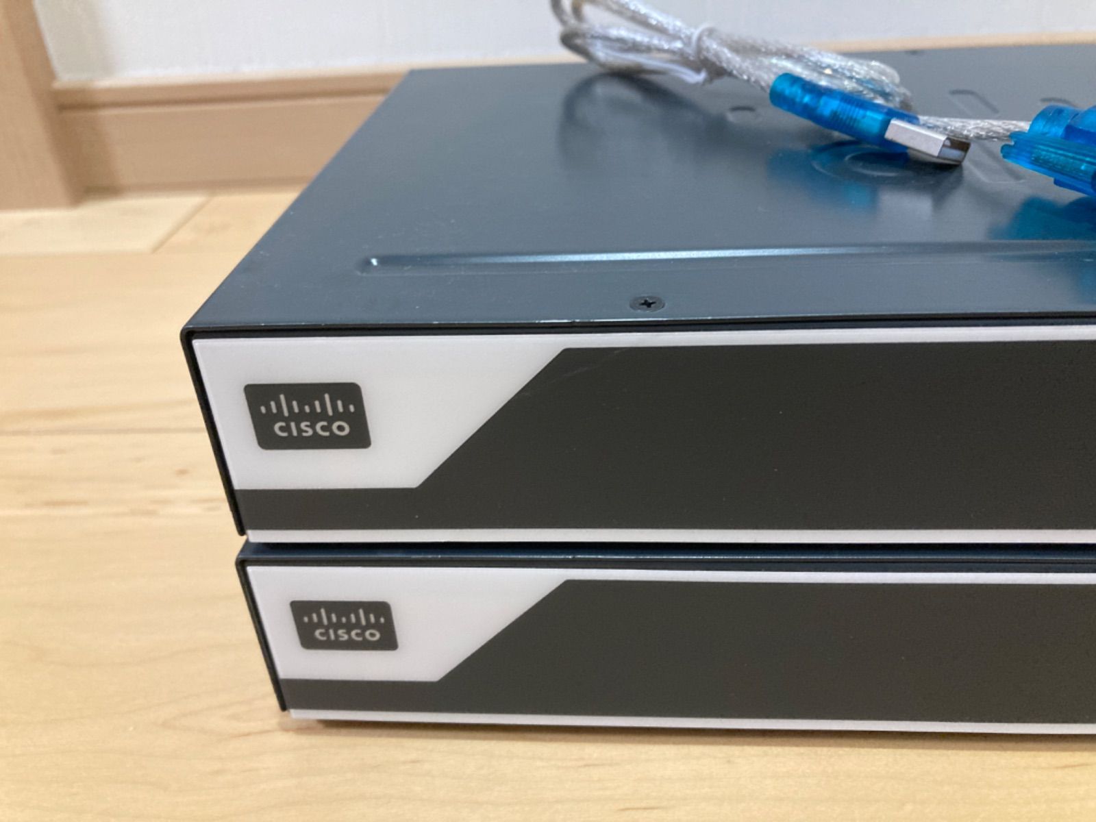 CCNA、CCNP】2台Cisco C841MENAUTO - PC周辺機器