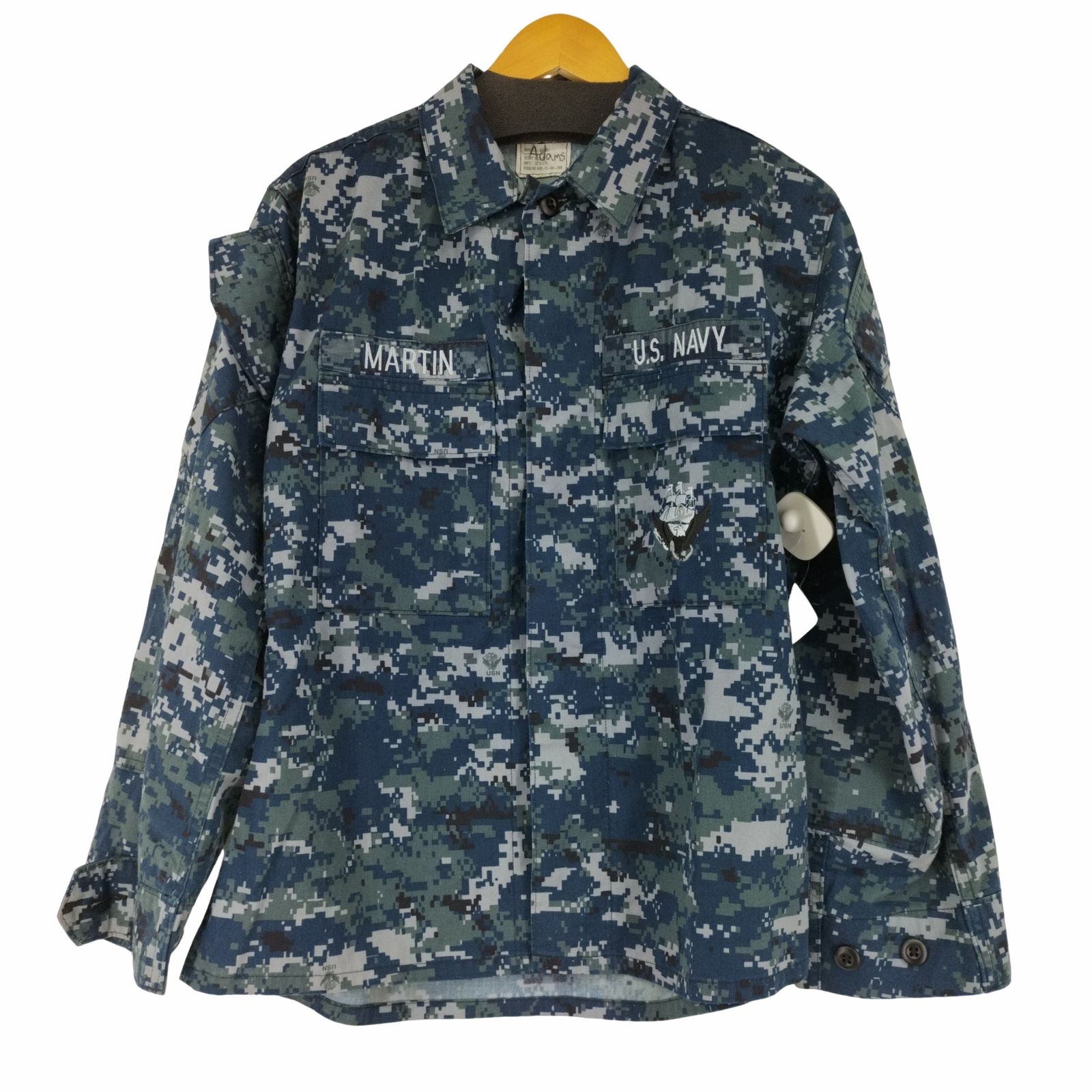 ユーエスアーミー US ARMY ミリタリージャケット マルチカラー デジタルカモ メンズ  small short