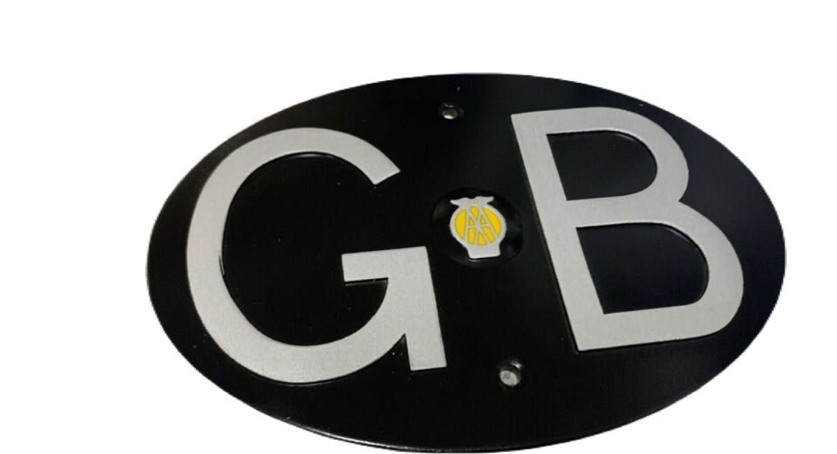 AA GB グレートブリテン ツーリング バッジ 英国 リアフェンダー
