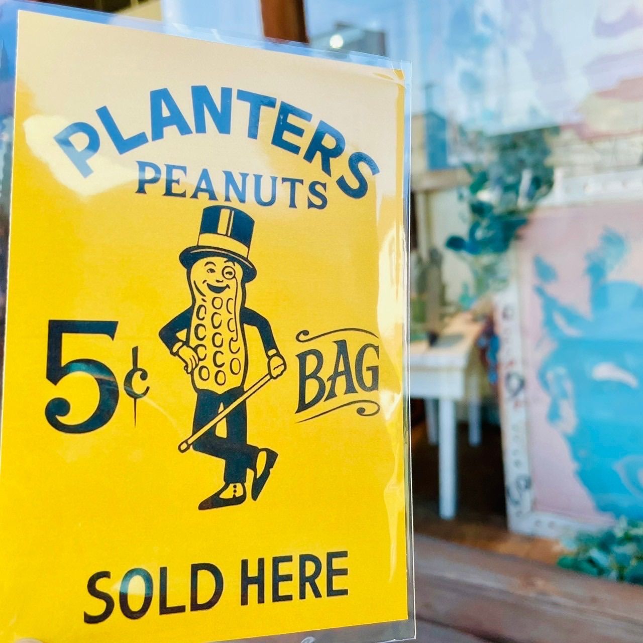 新品 🇺🇸 ポストカード Mr.Peanut ミスターピーナッツ