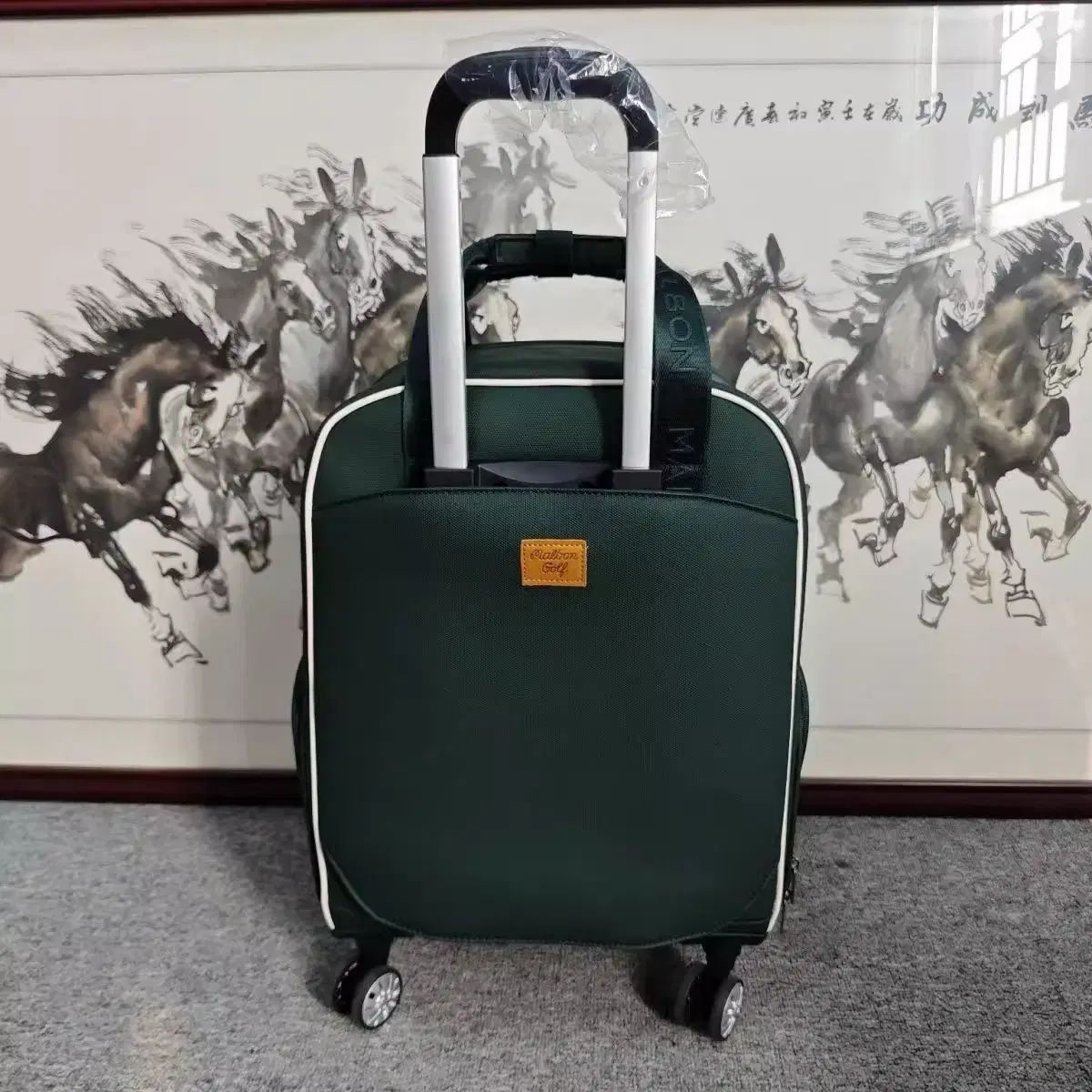 Malbon マルボン ゴルフバッグ スーツケース キャリーバッグ ネイビー