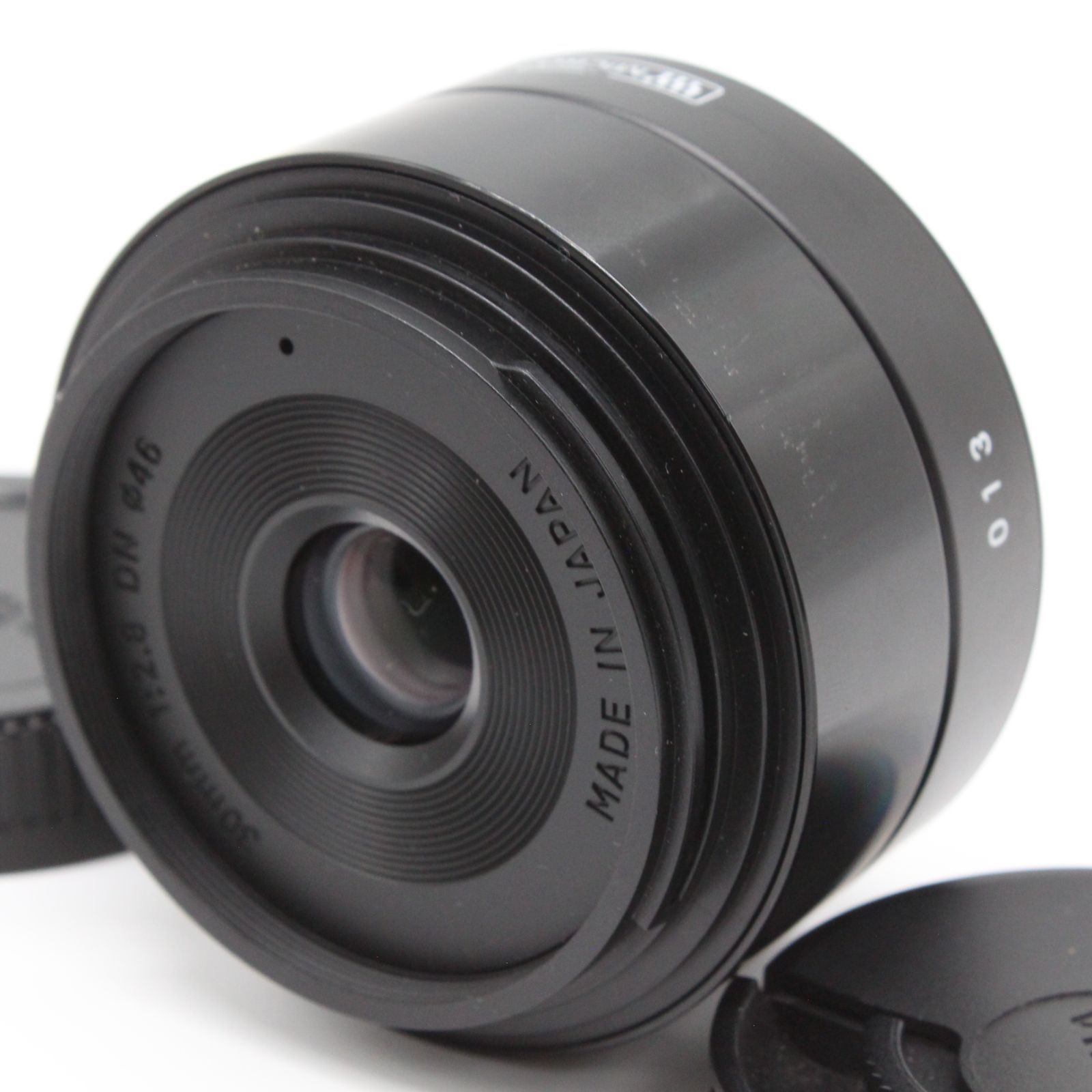 嬉しいフード付き！■美品■ SIGMA Art 30mm F2.8 DN ブラック マイクロフォーサーズ用