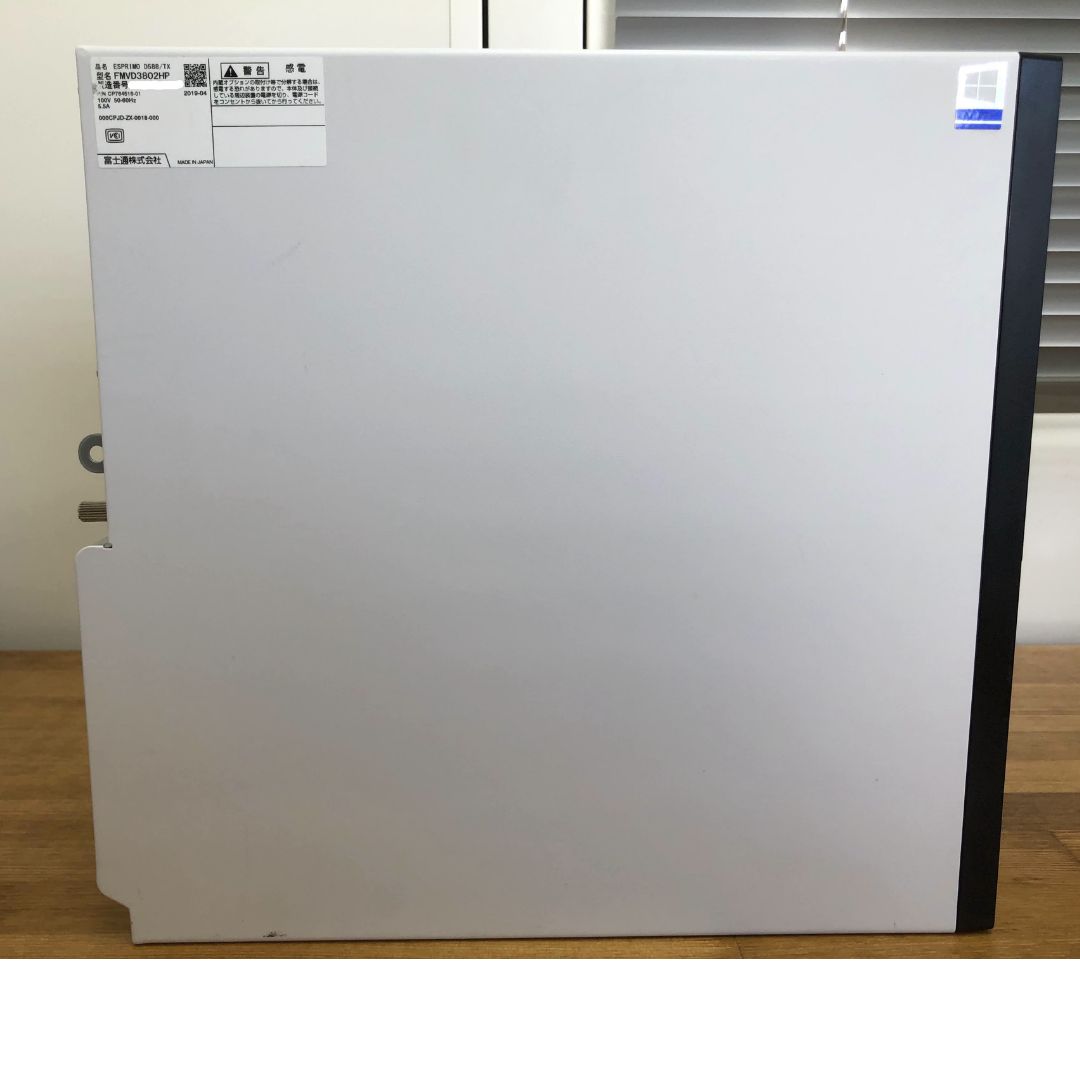 Fujitsu FMVD3802HP 第8世代Core i5-8500 SSD(新品NVMe・512GB