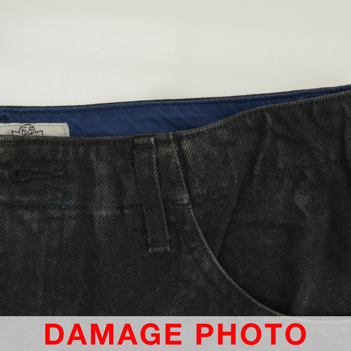 gourmetjeans】TYPE 3 / LEAN テーパード ブラックデニムパンツ