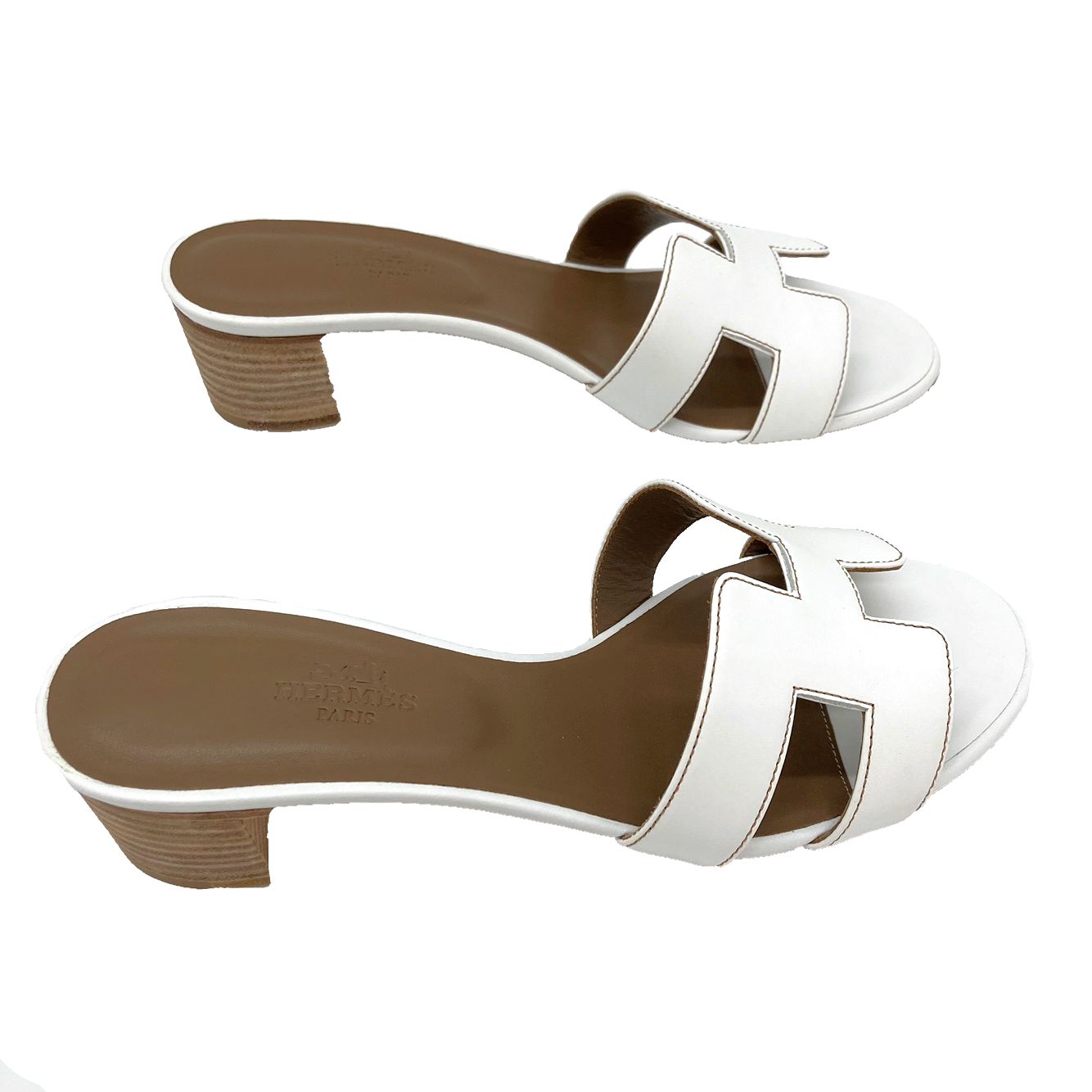 新品・未使用】HERMES エルメスオアジスホワイト36