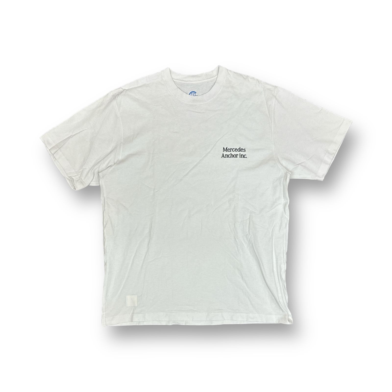 Mercedes Anchor Inc. 刺繍ロゴTシャツ MERCEDES ANCHOR INC. 刺繍ロゴTシャツ カットソー メルセデス