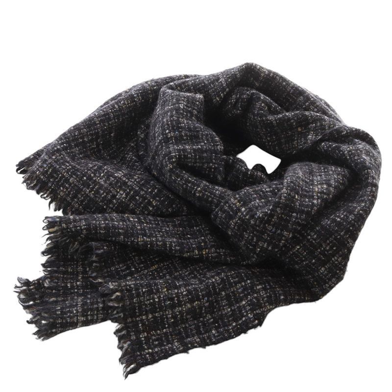 45R カシミアワッフルロングマフラー 45Rカシミヤワッフルのロングマフラー: GOODS｜45R