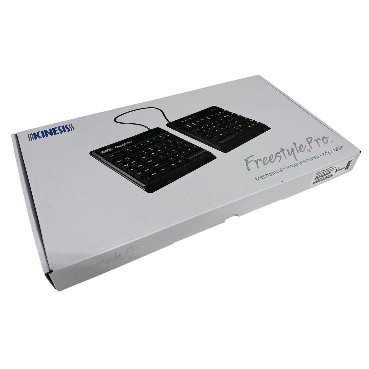Kinesis Freestyle Pro Quiet KB900-BRN エルゴノミクス キーボード PC周辺機器 S10035746