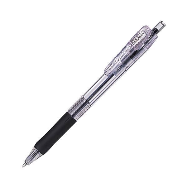 (まとめ) ゼブラ 油性ボールペン タプリクリップ 0.5mm 黒 BNS5-B
