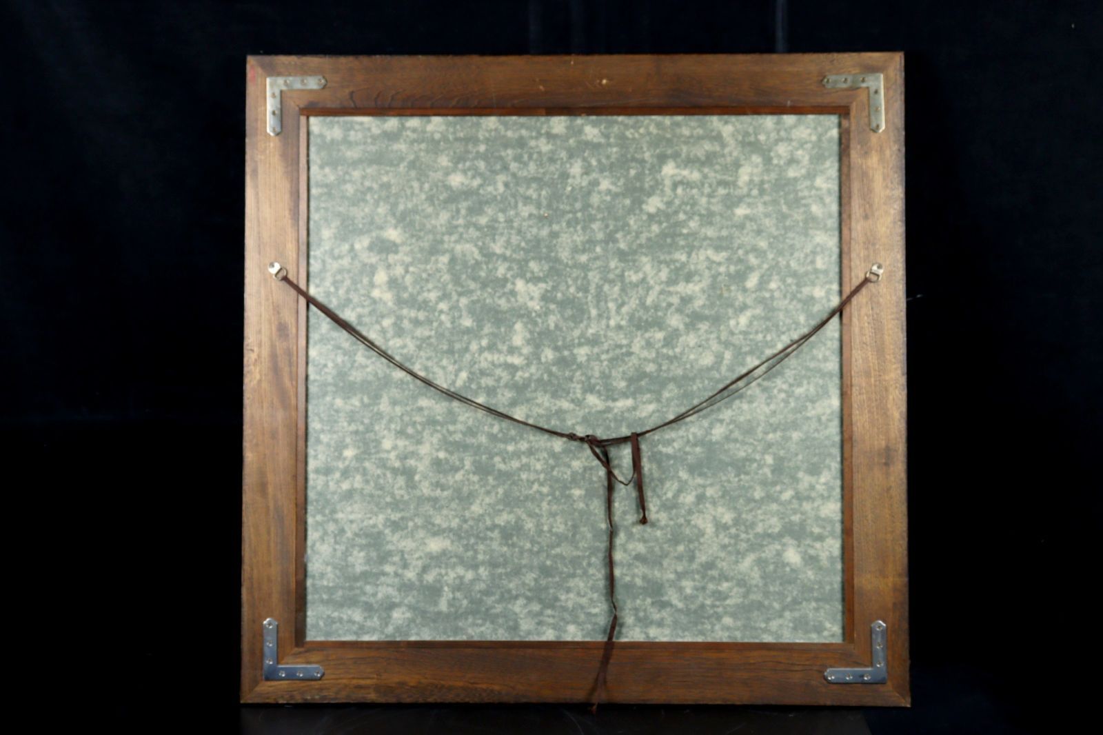 掛け軸 松観 彩色山水 絹本 希少 軸装 茶道具 掛軸 美品 です