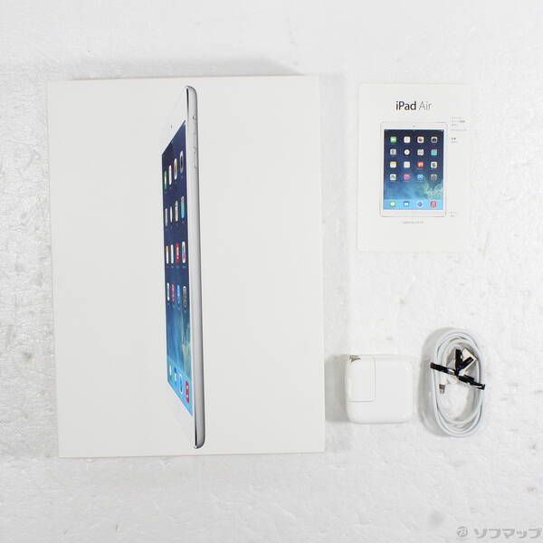 中古品〕 iPad Air 128GB シルバー ME906J／A Wi-Fi【247
