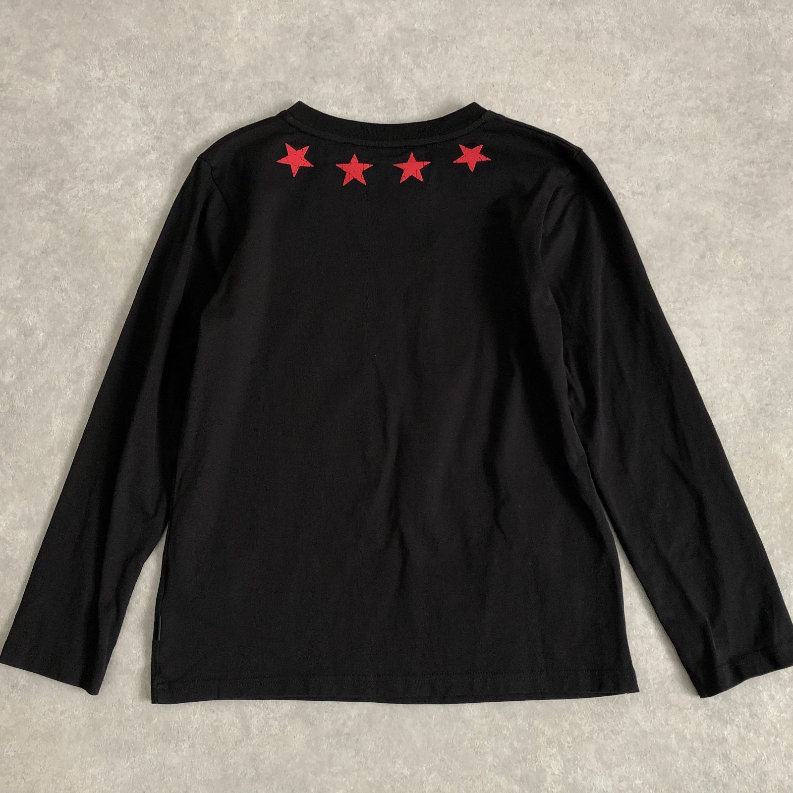 スタープリント 長袖カットソー