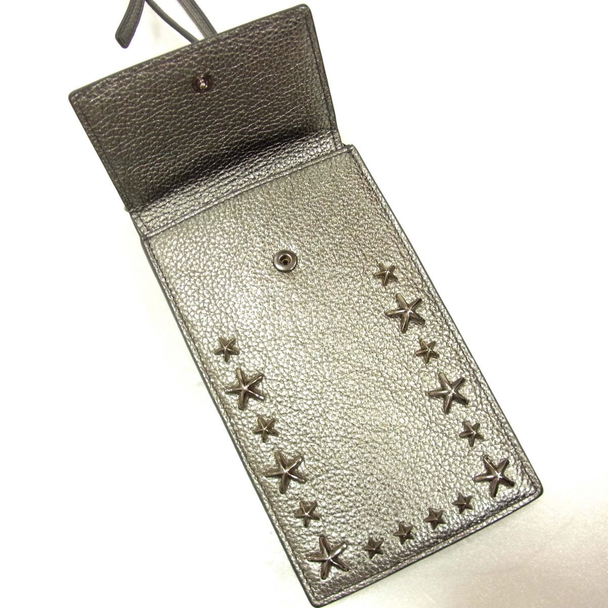 JIMMY CHOO - 新品未使用　ジミーチュウ　フォンフォルダ　スマホケース　スマホバッグ 楽天市場】セール JIMMY CHOO ジミーチュウ PEGASI PHONE CASE