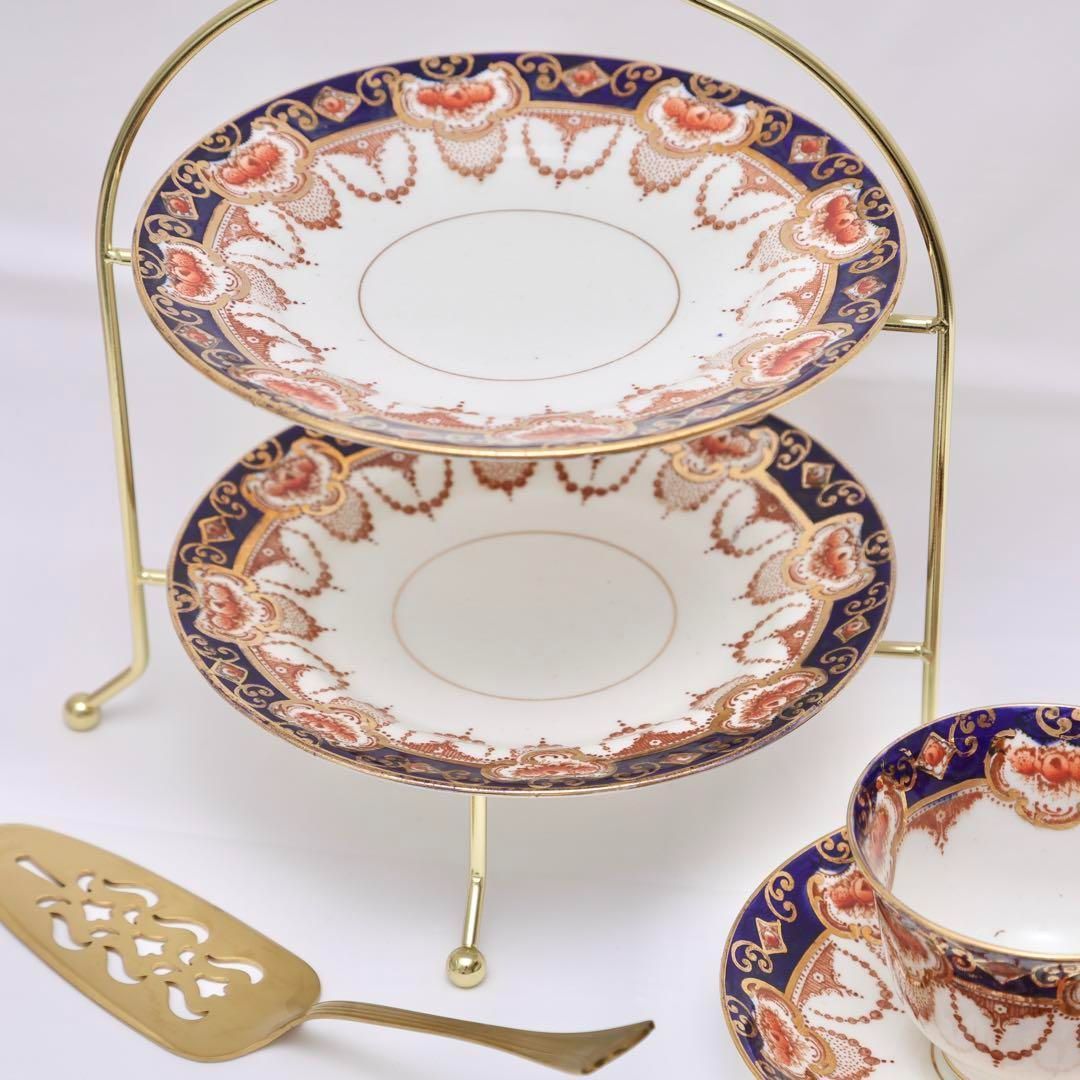 ロイヤルアルバート チャイナクラウン 伊万里 トリオ アフタ