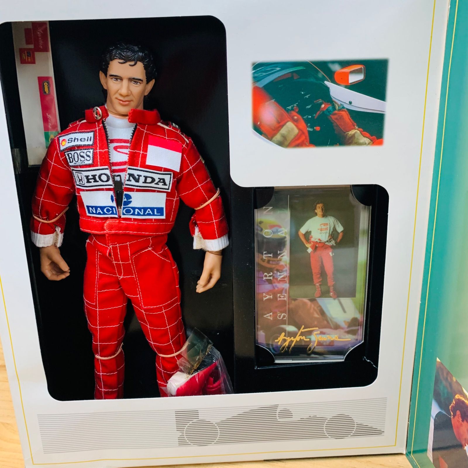 アイルトンセナ タカラ 1/6 アクションフィギュア 1998年製 未開封