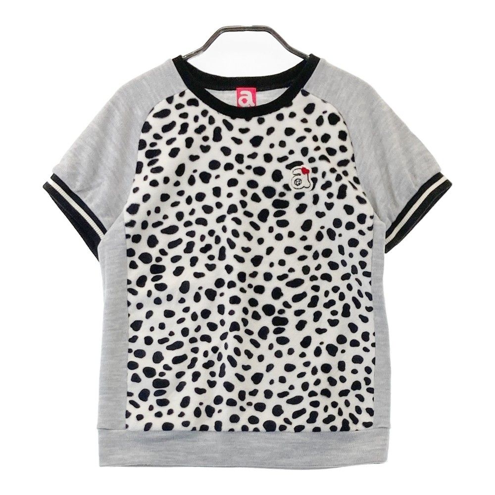 サイズ：36 ARCHIVIO アルチビオ 半袖 ニットセーター ダルメシアン