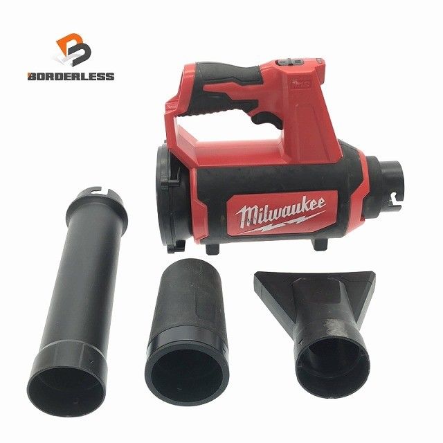 品 Milwaukee ミルウォーキー ブロワー M12BBL 本体のみ ノズル付き 送風機 ブロア117075