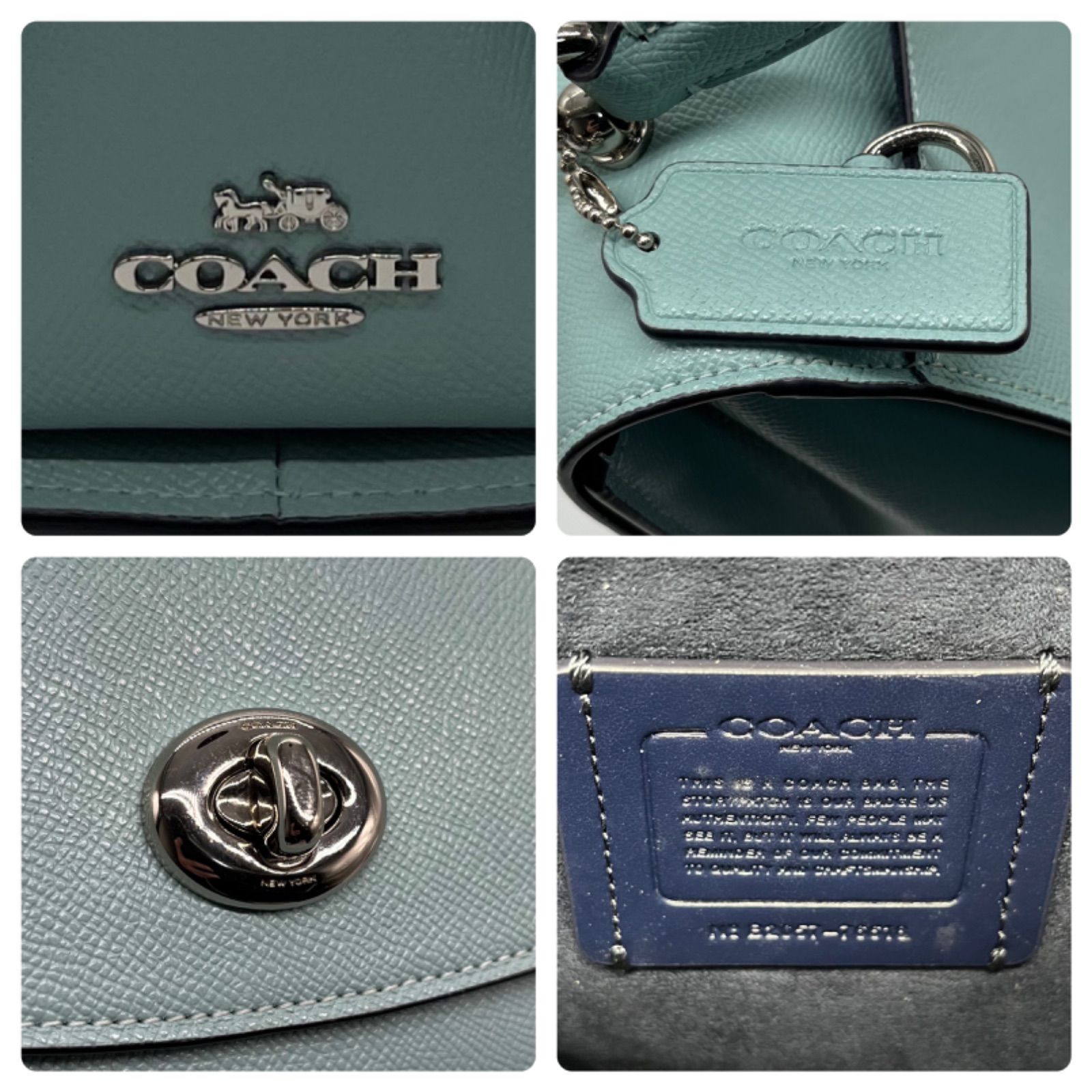 未使用級<!-利用不可文字-!>COACH コーチ TILLY 2way サッチェル