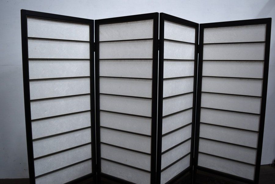 蔵A3612c 建具 格子屏風 衝立 間仕切 透彫 パーテーション 沖縄 NEXPOTALLINN_EU
