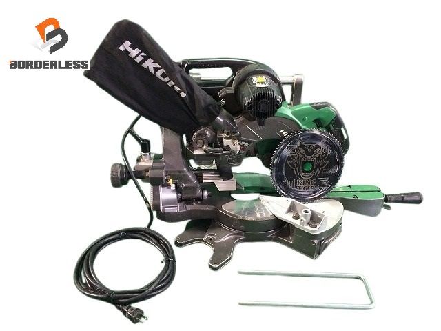 品 HiKOKI ハイコーキ 190mm 卓上スライド丸のこ C7RSHD ダストバッグ付き レーザーマーカ搭載 切断機