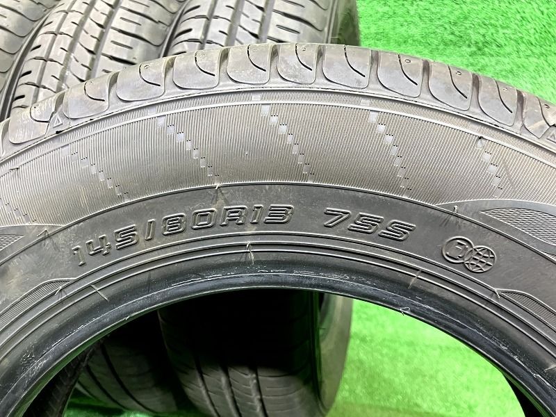 DUNLOP サマー ダンロップ エナセーブEC204 145 80R13 4本 2ホン5ミリ 2ホン6ミリ FFCRYSTALESIA_COM