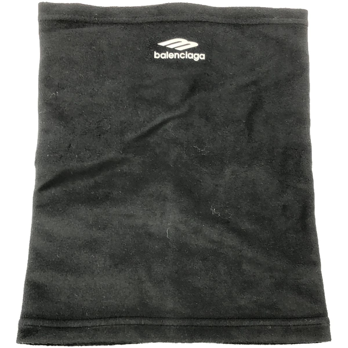 BALENCIAGA バレンシアガ 24AW Logo Print Tubular Scarf ロゴプリントチューブスカーフ ネックウォーマー 773058 4D8B9 ブラック F BALENCIAGA バレンシアガ 24AW Logo Print Tubular Scarf ロゴプリント